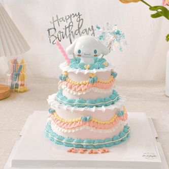 2 Tier - Cinnamoroll Vintage 4" + 6"